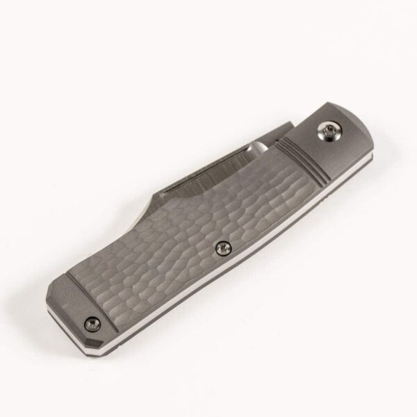 SHARPSHOOTER JACK - TITANIUM JIGGED knives for sale