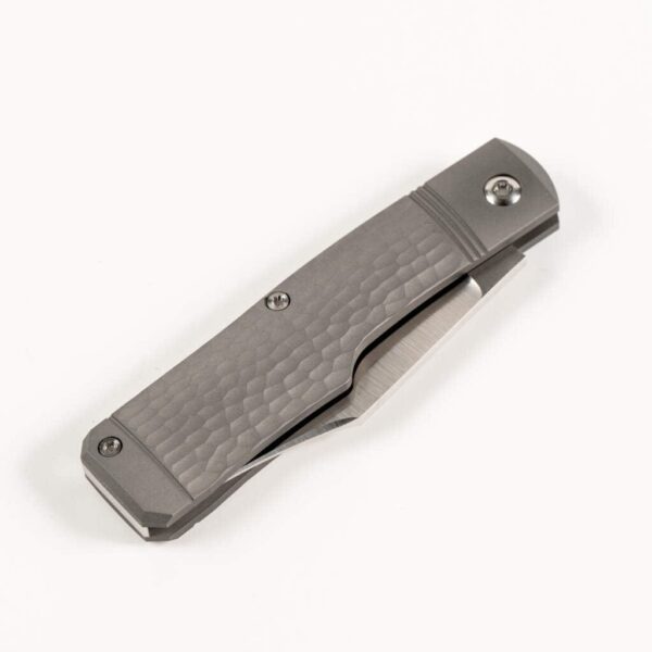 SHARPSHOOTER JACK - TITANIUM JIGGED knives for sale