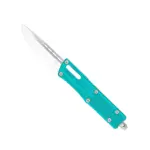 CobraTec Small Sidewinder Mint Blue Drop Not Serrated knife for sale