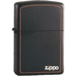 Zippo Classic Black & Red Lighter knife for sale