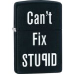 Zippo "Can't Fix Stupid" Lighter knife for sale