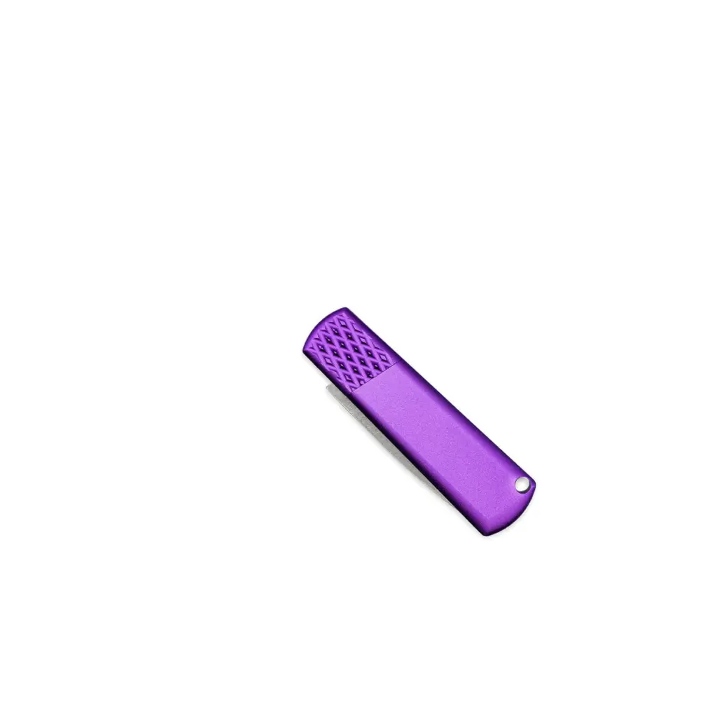 CobraTec Purple Compact Hidden Release Knife – gallery image 2