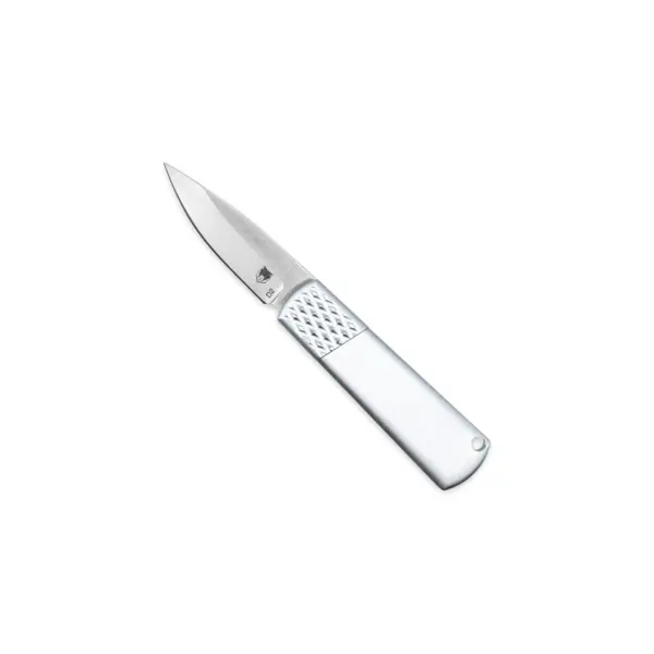 CobraTec  Silver Compact Hidden Release Knife