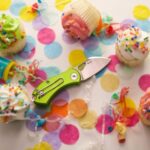 Giant Mouse ACE Nibbler-Green Aluminum knives for sale