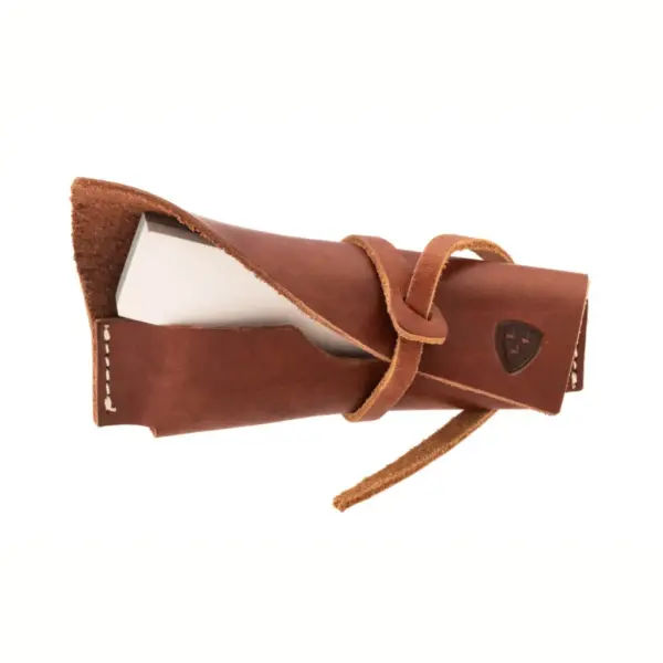 Helle Sharpening stone Small with leather holster – gallery image 1