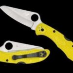 Spyderco Salt I Knife, Yellow Handle, SP-C88PYL knives for sale