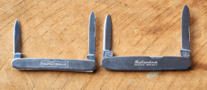 Pair of Vintage Scheffield Folding Knives knives for sale