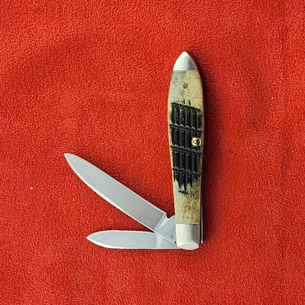 Case Peach Seed Jig Amber Bone Small Swell Center Jack 91592 – gallery image 34