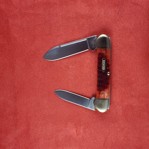 Case XX Select 62131 SSM Canoe in Red Jigged Bone 1998 – gallery image 1
