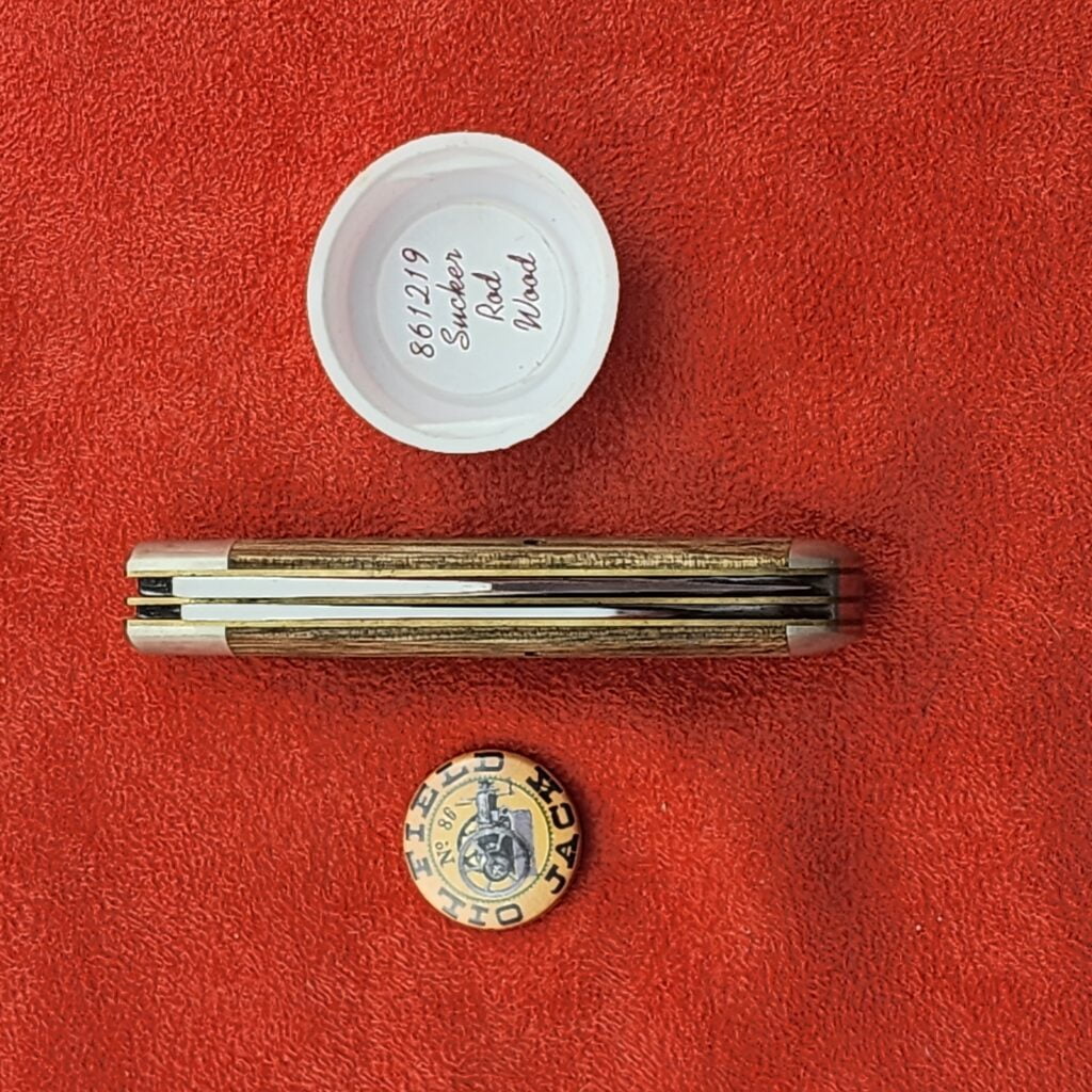 GEC #861219 Sucker Rod Wood Oil Field Jack – gallery image 2