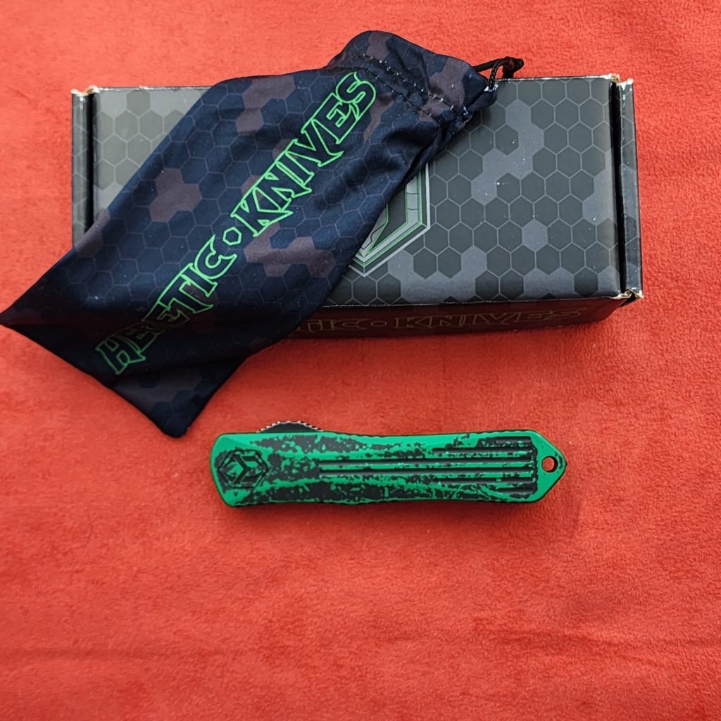 Heretic USN 2022 Show Special Manticore E Recurve Battleworn Black Breakthrough Green – gallery image 4