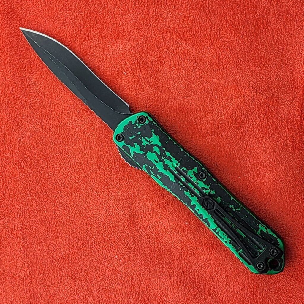 Heretic USN 2022 Show Special Manticore E Recurve Battleworn Black Breakthrough Green – gallery image 2
