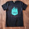 TSA Knives T-Shirt Black & Teal knife for sale