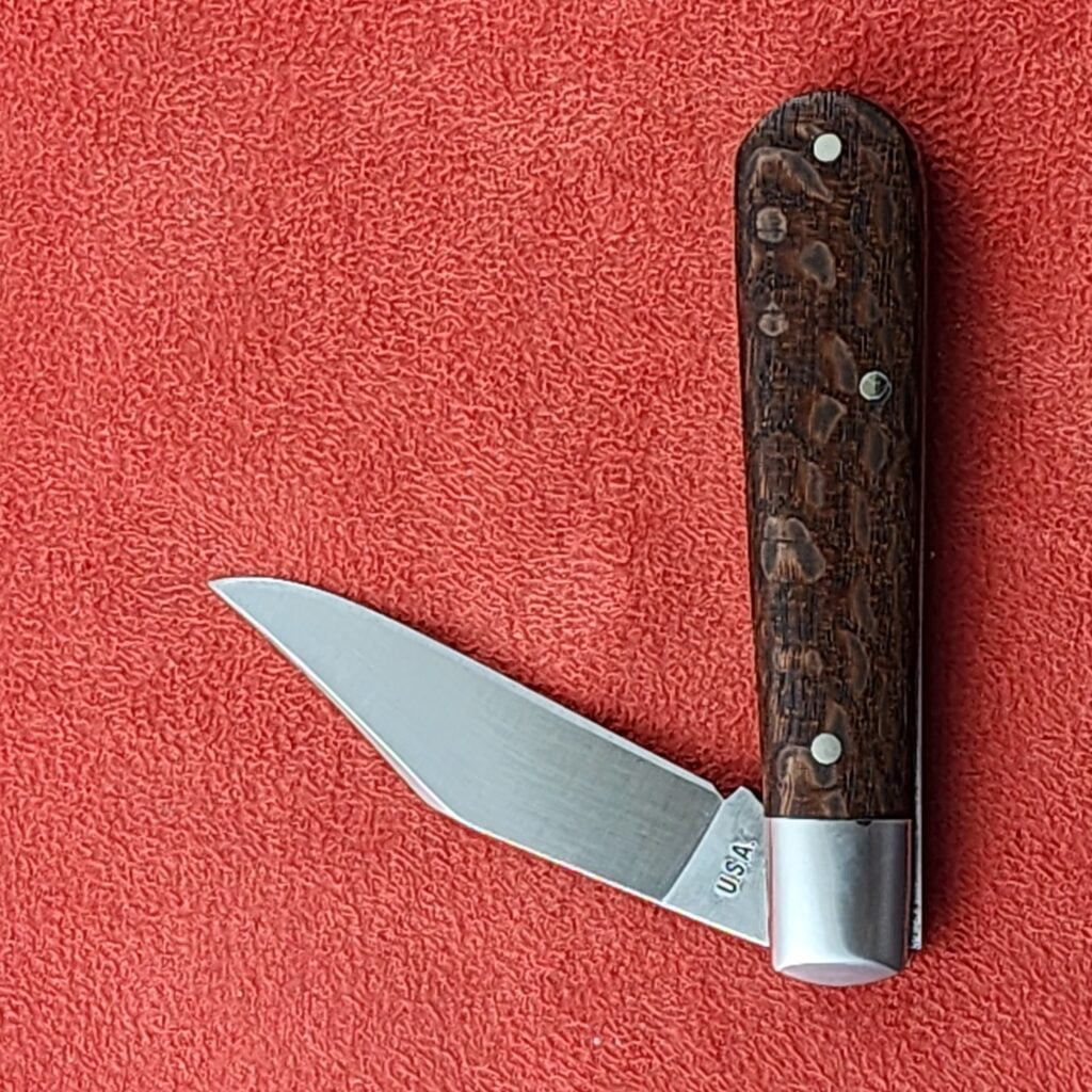 Eric Albers Red Trout Knives Leopard Wood 2019 (1 of 2 made in this cover) – gallery image 6