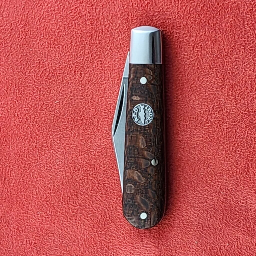 Eric Albers Red Trout Knives Leopard Wood 2019 (1 of 2 made in this cover) – gallery image 2