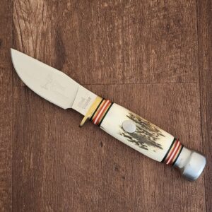 Steel Warrior Stag Fixed Blade Frost Cutlery knife for sale