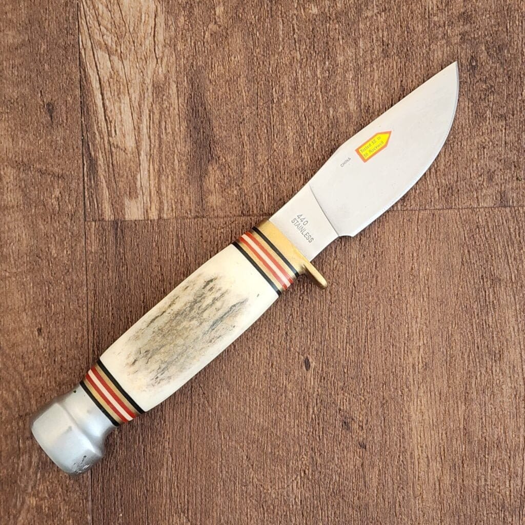 Steel Warrior Stag Fixed Blade Frost Cutlery – gallery image 3
