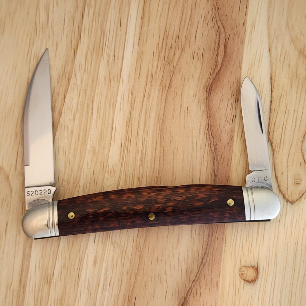 Great Eastern Cutlery Easy Pocket Congress Knife with Snakewood handles # 620220 knife for sale