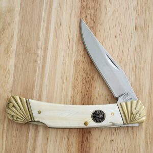Ocoee River Lockback in Ox Horn knife for sale