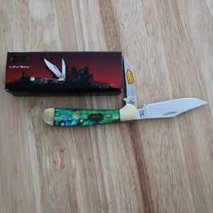 Steel Warrior by Frost Cutlery Abalone Locking Copperhead knife for sale