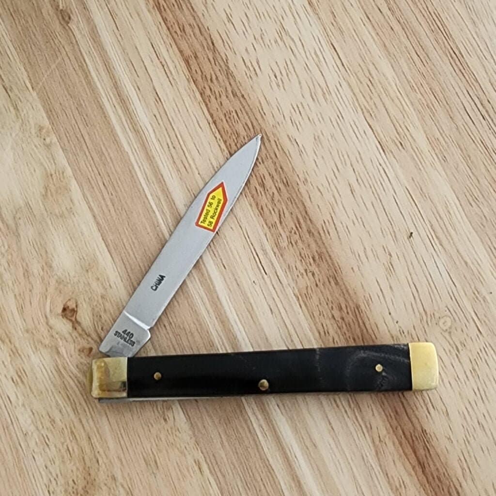 Steel Warrior by Frost Cutlery Cape Buffalo Horn Doctors Knife – gallery image 2