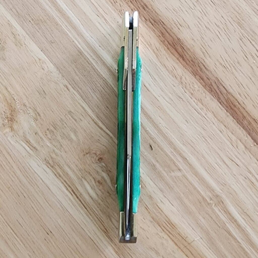Buck Creek by Frost Cutlery Green Jigged Bone Swing Guard German Steel – gallery image 4