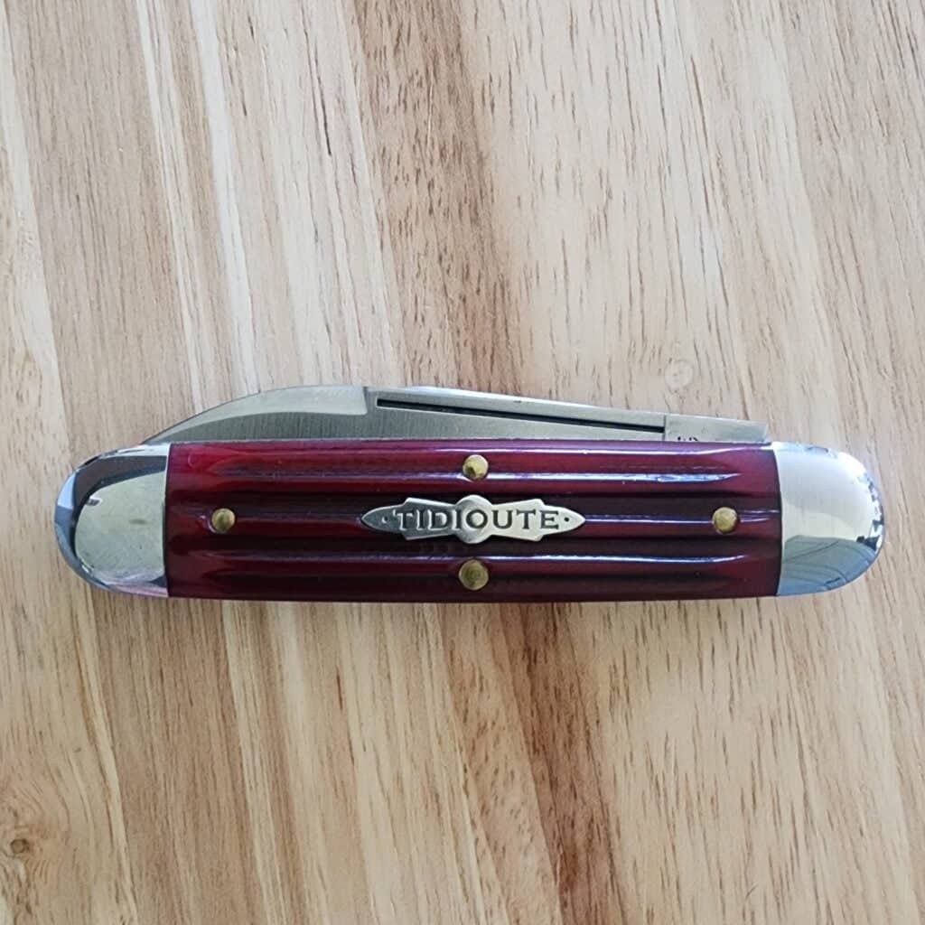 Great Eastern Cutlery #352322 Ox Blood Jigged Bone – gallery image 2