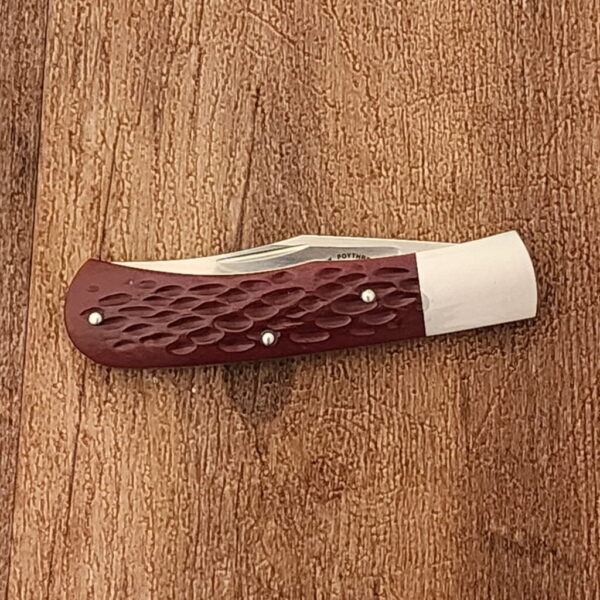 J.W Poythress "Trapper" Red Jigged Bone with Book - Image 4