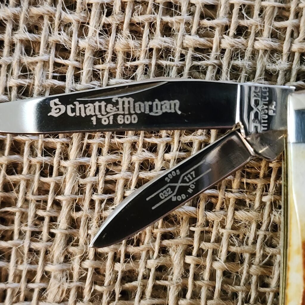 Schatt & Morgan Cutlery Co. #2005-032117 Stag Reversed Peanut 1 of 600 – gallery image 4