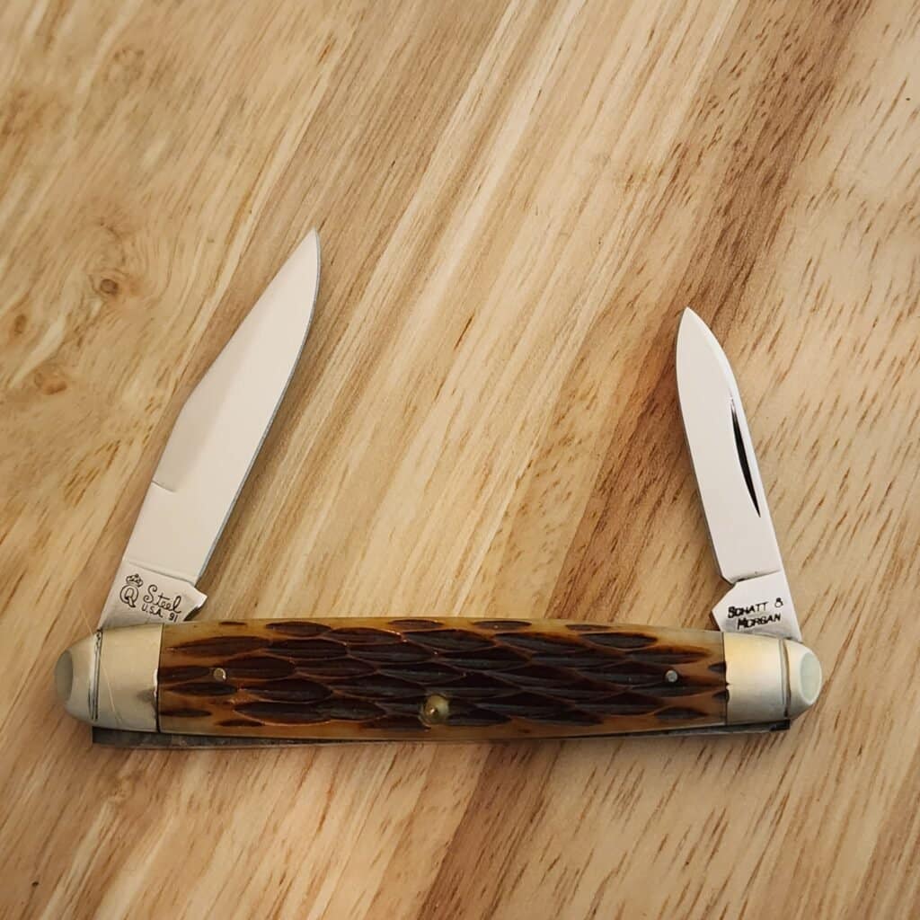 Schatt & Morgan Cutlery Co. #042103 in Brown Jigged Bone – gallery image 3