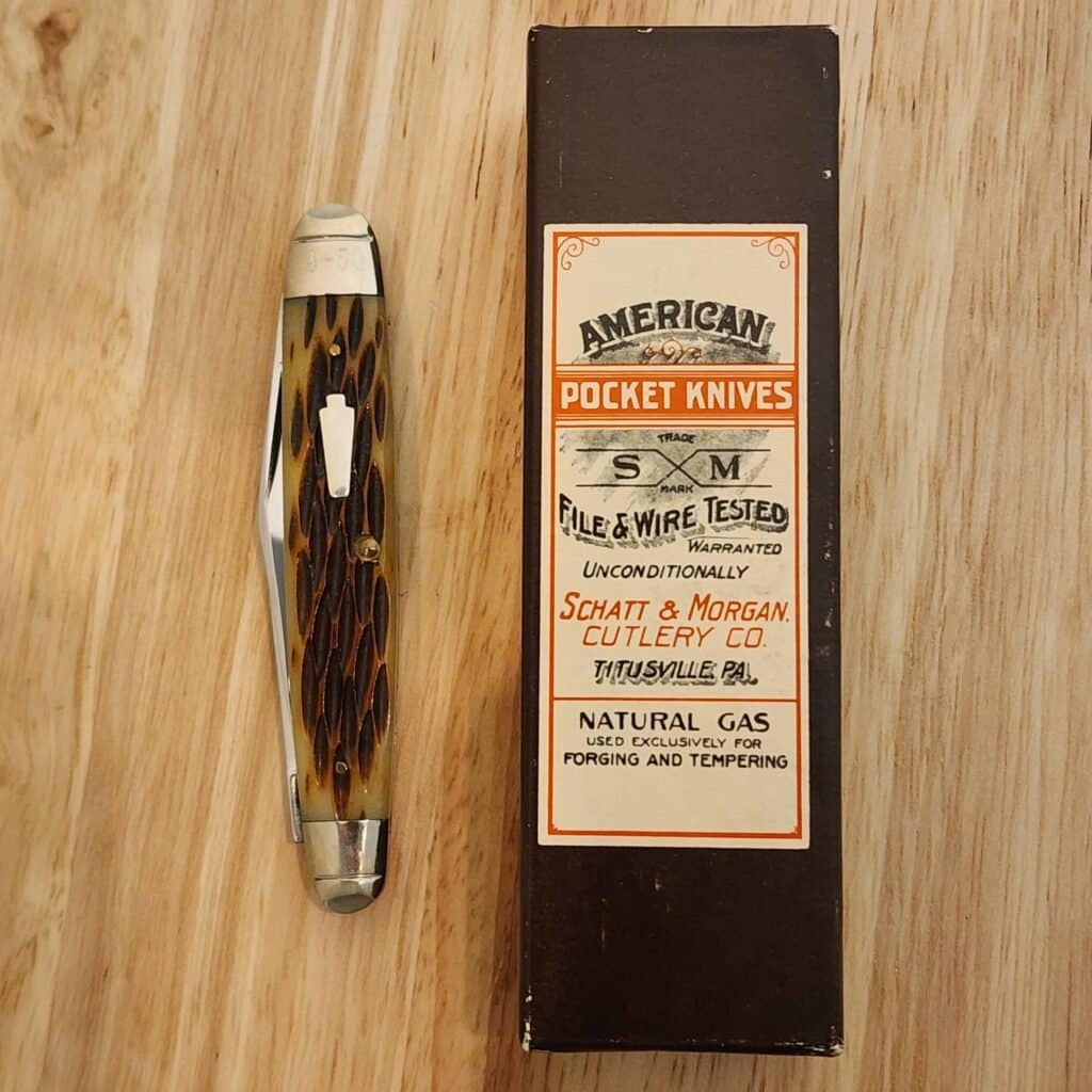 Schatt & Morgan Cutlery Co. #042103 in Brown Jigged Bone – gallery image 4