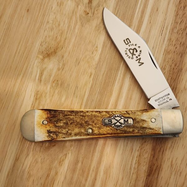 Schatt & Morgan Cutlery Co. #90 F & W Stag 1 of 50 – gallery image 1
