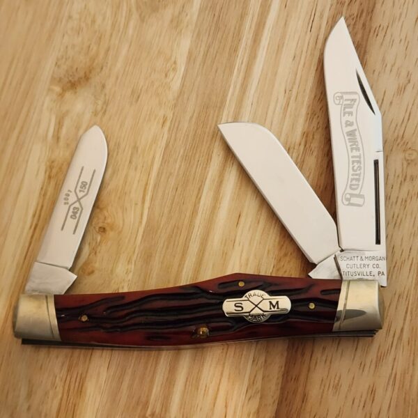 Schatt & Morgan Cutlery Co. #FW043150 Red Bone 2001 – gallery image 1