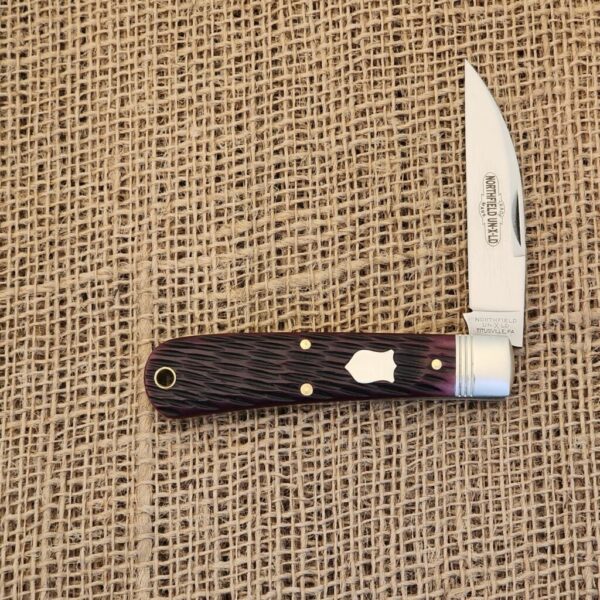 Great Eastern Cutlery #470123 Black Plumb Jigged Bone – gallery image 1