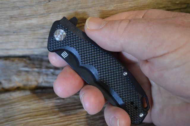 Artisan Traditions 1702PS Black G-10 knife for sale