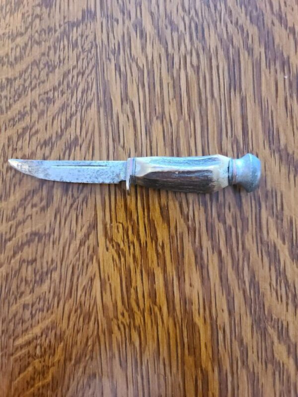 Vintage Solingen Mini Stag Fixed Blade Hunter - Image 2