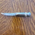Vintage Solingen Mini Stag Fixed Blade Hunter knife for sale