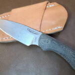 Bradford Gardian 3, 3D Black ,M390, Sabre Grind, Stonewash Finish knife for sale