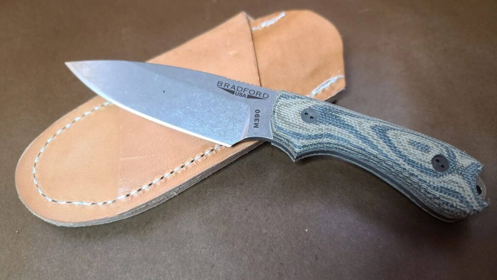Bradford Gardian 3, 3D Camo ,M390, Sabre Grind, Stonewash Finish – gallery image 2