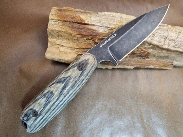 Bradford Gardian 3.5, 3D Camo Micarta ,M390, Sabre Grind, Nimbus Finish - Image 2
