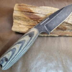 Bradford Gardian 3.5, 3D Camo Micarta ,M390, Sabre Grind, Nimbus Finish knife for sale