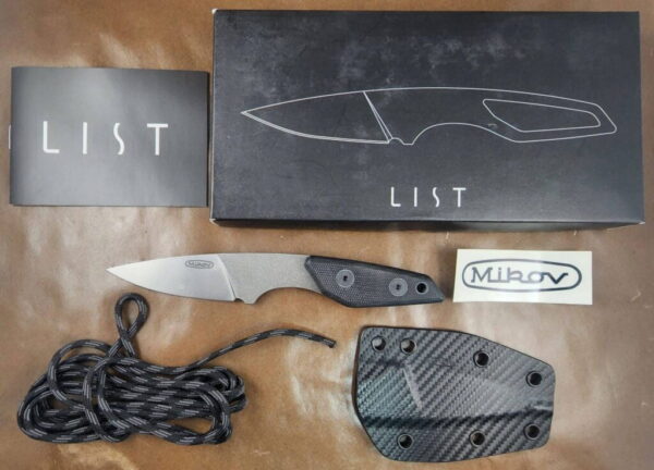 Mikov List with G10 Handles