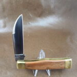 Trestle Pine Gunflint Old Growth Yellow Birch knife for sale