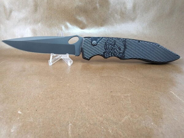 Piranha Predator "Black" Plain S30V Tactical Black Blade