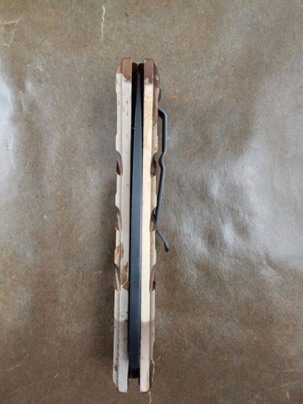 Piranha Bodyguard "Camo" Plain S30V Tactical Black Blade - Image 3