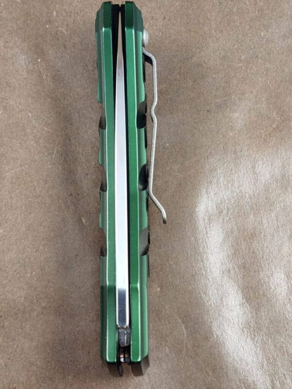 Piranha X "Green" Plain 154CM Blade - Image 2