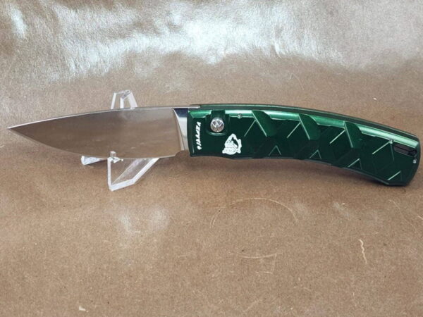 Piranha X "Green" Plain 154CM Blade - Image 4
