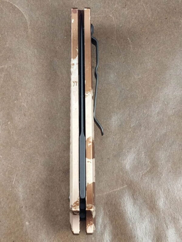 Piranha X "Camo" Plain 154CM Blade Black Tactical Blade - Image 4