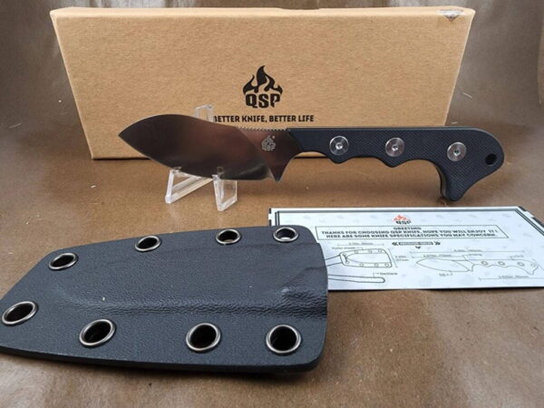 Neckmuk D2 Blade G10 Handle QS125-A