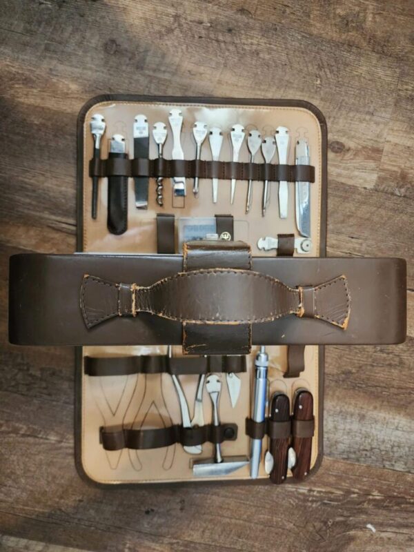 Antique Tool Kit Dreizack made in Solingen Germany